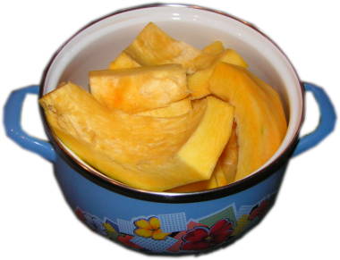 kawa�ki dyni w garnku